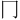 ⼌